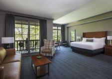 巴兰坦的小屋, Charlotte North Carolina King Hotel Room with Balcony | Meeting Retreat, Wedding Venue